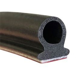 perfil de goma tubo en perfil U, L=5 m, Ø60,3 mm