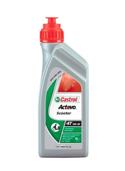 5W40 Castrol Actevo X-tra Scooter 4T · 1 Litro