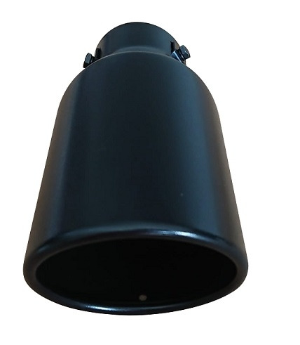 Ø63mm Cola de Escape Negra Mate L220mm (1)