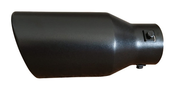 Ø63mm Cola de Escape Negra Mate L220mm (2)