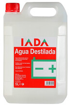 Agua destilada envase 5 litros