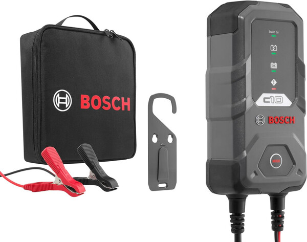 C10 Bosch · Cargador de Baterías 12V Automático · 3.5A