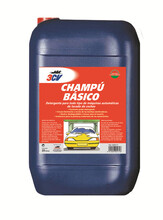 Champú detergente 3CV · Máquinas automáticas · 25 litros · Básico/Espumante