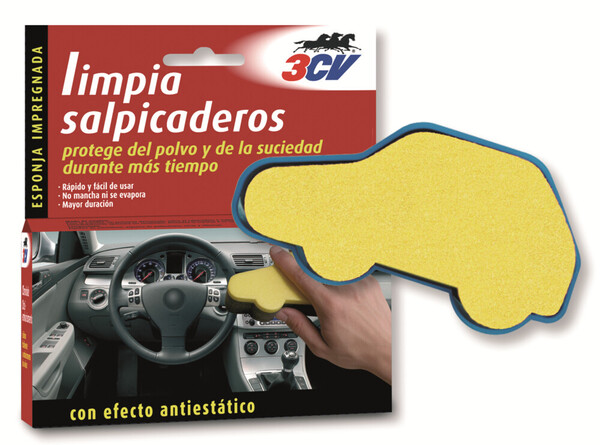 Esponja Limpia Salpicaderos 3CV · Efecto Antiestático