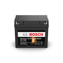 FA120 Bosch Batería AGM Moto 18Ah 250A · YT19BL-BS