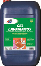 Gel Lavamanos 3CV · Uso Doméstico / Uso Profesional · 25 Litros