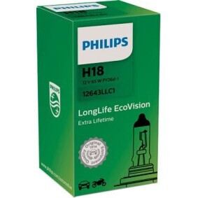 H18 Lámpara LongLife EcoVision Philips ·12V 65W