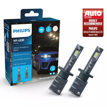 H1 Philips Ultinon PRO 6000 Boost · Luz LED