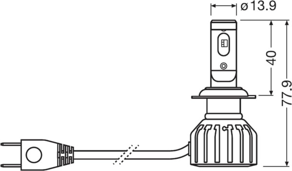 H7 Osram Night Breaker GEN2 · Luz LED (3)