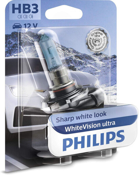 HB3 Philips White Vision Ultra Lámpara 12V 60W