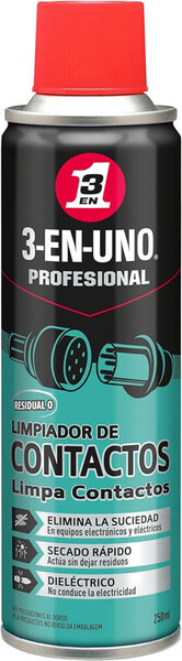 Limpiador de contactos 3en1 · Spray 250 ml