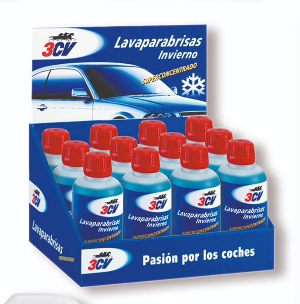 Líquido Lavaparabrisas Concentrado 3CV · 250ml · Invierno (1)