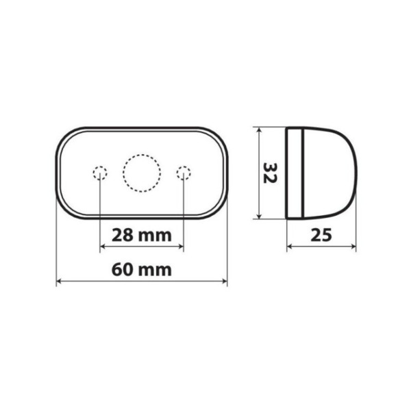 Luz de Galibo Superficie · 4  LED 10/30V (3)