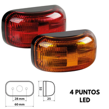 Luz de Galibo Superficie · 4  LED 10/30V