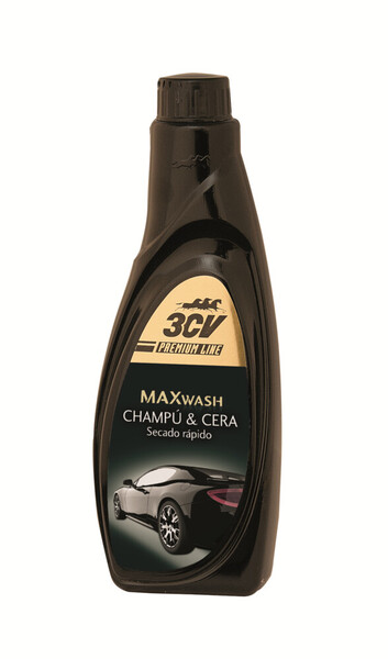 Max Wash Champú & Cera Premium 3CV · 500ml