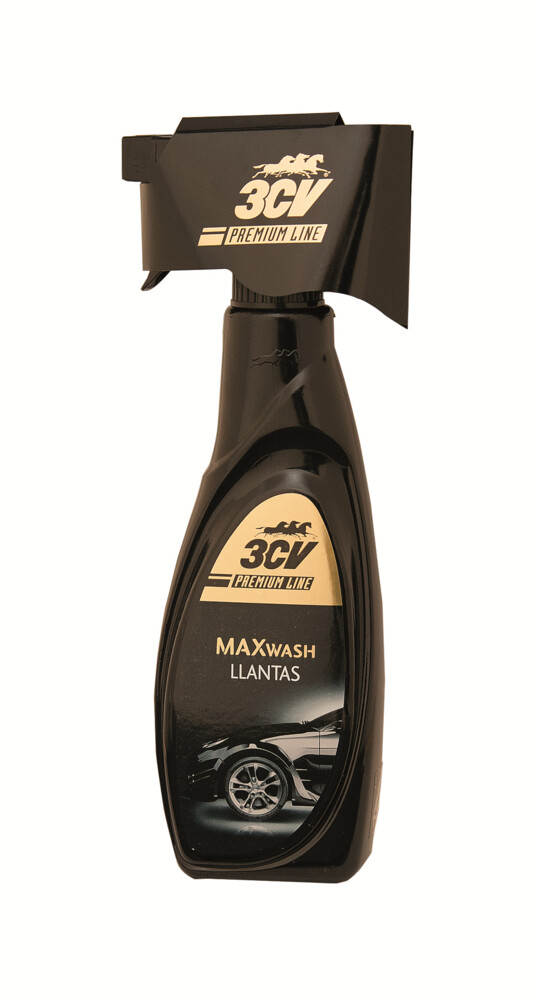 Max Wash Limpiador de Llantas Premium 3CV · 500ml