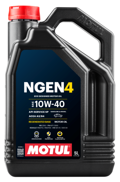 Motul 10W40 NGEN4 · 5 litros