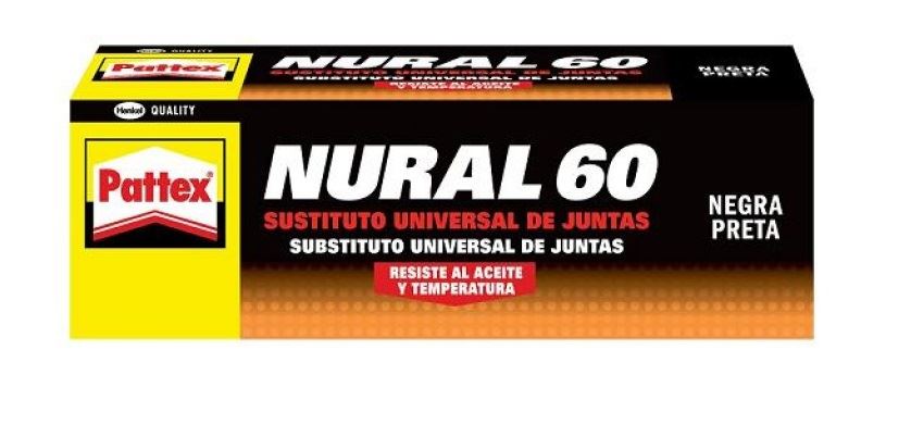 NURAL 60 SUSTITUTO DE JUNTAS NEGRO. FERRETERIA HIPEROLIVAR