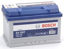 S4007 Batería Bosch 12V 72Ah 680A -/+ Turismos y Berlinas