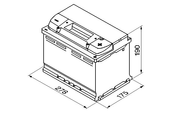 S4008 Batería Bosch 12V 74Ah 680A -/+ Turismos y Berlinas (1)