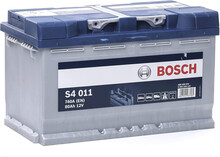 S4011 Batería Bosch S4 Turismo 12V 80AH 740A +/-