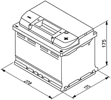 S4E07 Batería Bosch EFB 12V 65Ah 650A -/+ Start Stop · Alto Rendimiento (1)