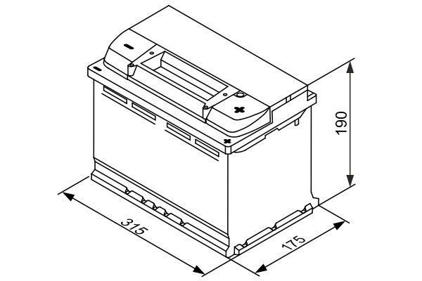 S4E11 Batería Bosch EFB 12V 80Ah 730A -/+ Start Stop · Alto Rendimiento (2)