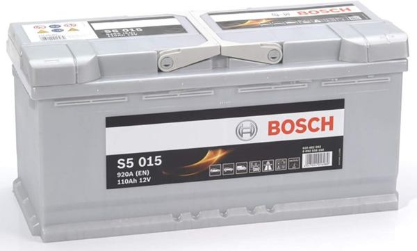 S5015 Batería Bosch 12V 110Ah 920A -/+ Alto Rendimiento