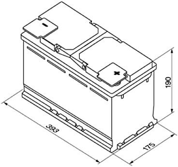 S5015 Batería Bosch 12V 110Ah 920A -/+ Alto Rendimiento (1)