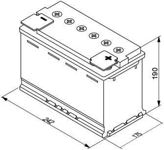 S5A05 Batería Bosch AGM 12V 60Ah 680A -/+ Start Stop · Alto Rendimiento (1)