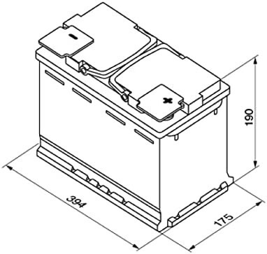 S5A15 Batería Bosch AGM 12V 105Ah 950A -/+ Start Stop · Alto Rendimiento (1)