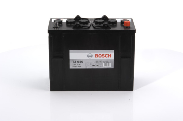 T3040 Bosch 12V 125AH 720A · Batería Gama T3 · Industrial y Maquinaria