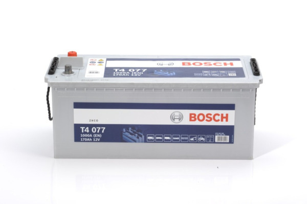 T4077 Bosch 12V 170AH 1000A · Batería Gama T4 HD · Industrial y Maquinaria