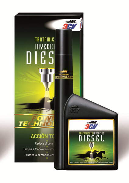 Tratamiento Inyección Diesel PowerTech 3CV · 500ml