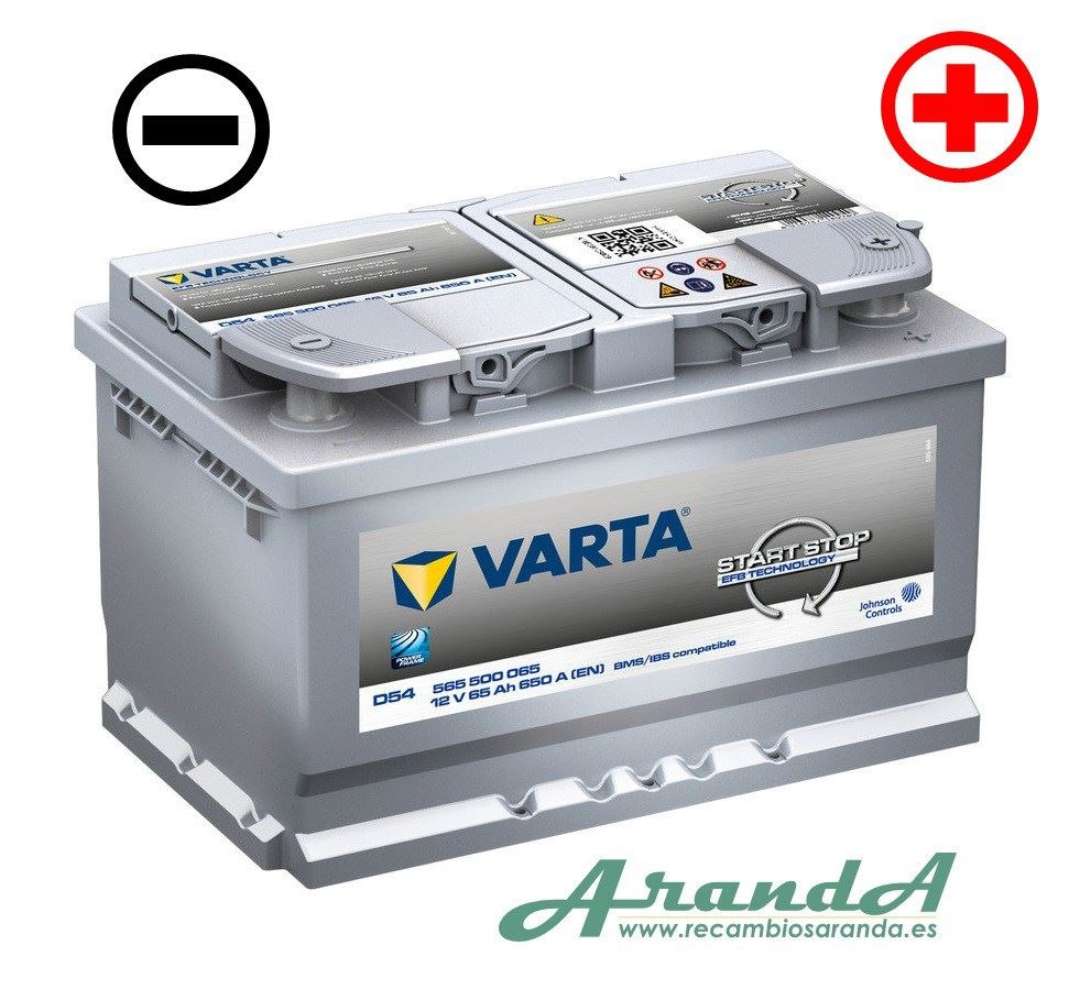 Аккумулятор varta 65ah