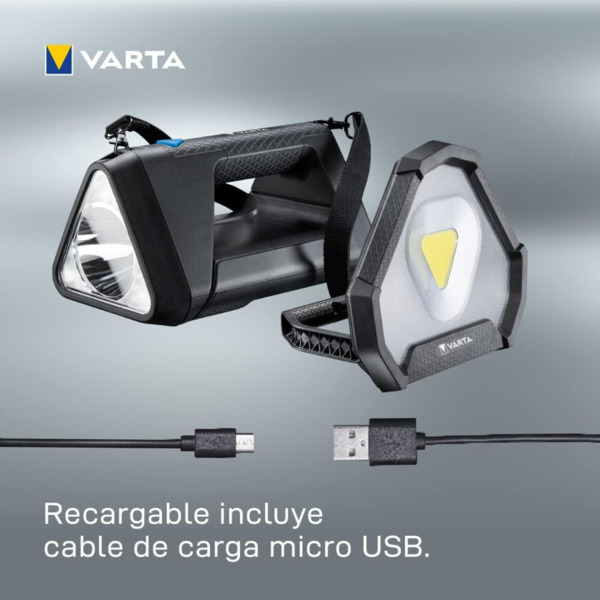 Varta Work Flex BL30R · 550 lm · Lámpara LED Impermeable (7)